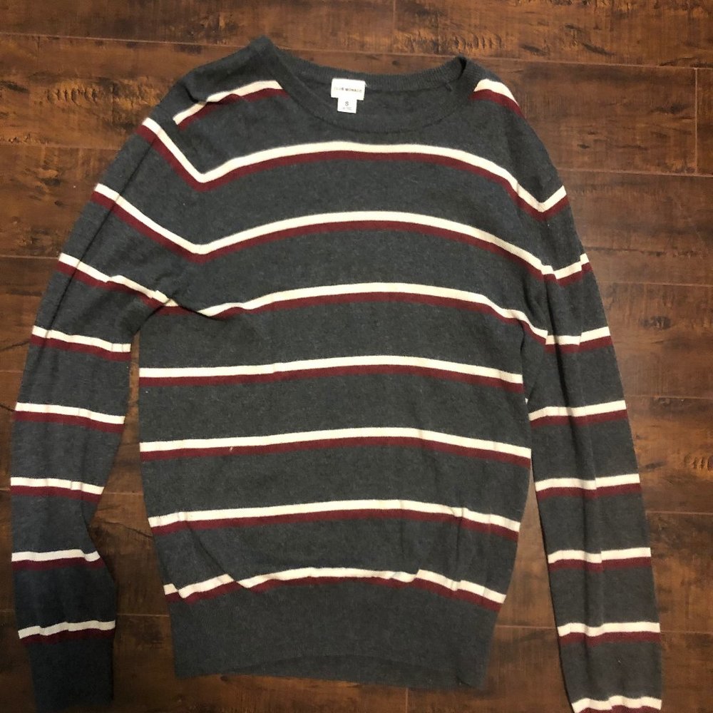 Club Monaco Striped Sweater S